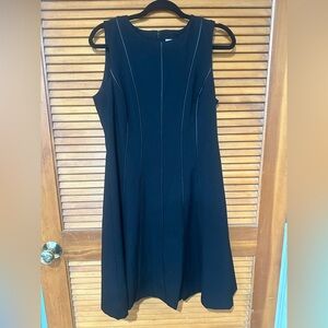 Calvin Klein Black Midi Dress